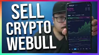 How to SELL Crypto on WeBull App (Cryptocurrency Tutorial)