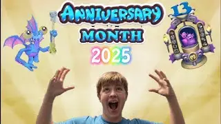 ANNIVERSARY MONTH 2025 KICKOFF REACTION! - (Ethereal Workshop Rares and more!) - My Singing Monsters