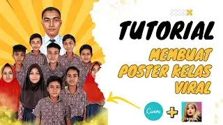 Membuat poster anggota kelas dengan bentuk animasi menggunakan Canva