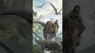 What if dinosaurs still existed? 😳 Could we live together with dinosaurs? 🦖 