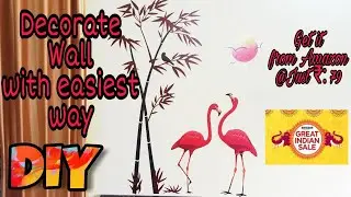 Room Decoration | Wall decoration  Ideas | Wall decoration stickers | amazon wall stickers | DIY