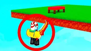 WALKING ON VOID.. (Roblox Bedwars)