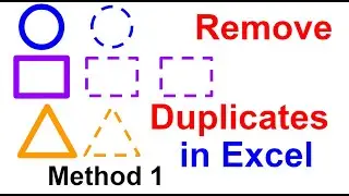 Remove Duplicates in Excel - Quick & Dirty but Effective Method | Excel Hacks | Kovolff