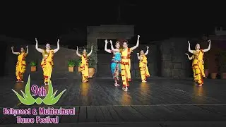 “Swaghatam Krishna” @bollywoodacademygreece Bharatanatyam Group | 9th BMDF