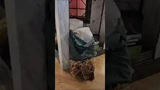 Sitting Scarecrow Falls Down at Spirit Halloween!