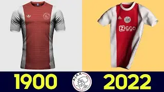 The Evolution of AFC Ajax Football Kit 2021-22 (2022) | All AFC Ajax Football Jerseys in History