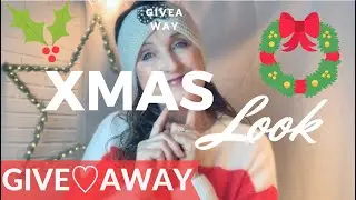 Mein liebster XMAS LOOK Fab4tyStyle🎄Weihnachts Makeup mit Kathis Kosmos🎄GIVEAWAY 🎁