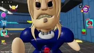 POLICE GIRL! BARRY 2 PLAYER ESCAPE PRISON V2! roblox Gameplay Walkthrough No Death 4K