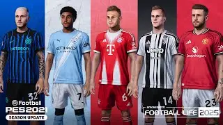 PES 2021 & Football Life 2025 - New Kits 25/26 Sider