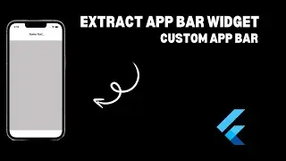 Extracting an AppBar as a Separate Reusable Widget in Flutter | PreferredSize Widget