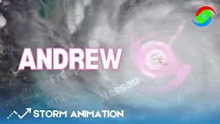 The Track of Hurricane Andrew (1992)