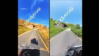 Santa Harabeleri #youtube #shortsfeed #shorts #trabzon #karadeniz  #motorsport #motovlog #motorcycle