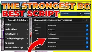 The Strongest Battlegrounds Script/Hack (Auto Farm, Disguise, Kill All & More!)