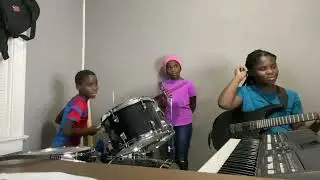 Being trained to create my own intro songs. I love ❤️ you Dad