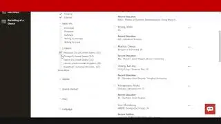 Oracle Recruitment Cloud - Candidate Search functionality