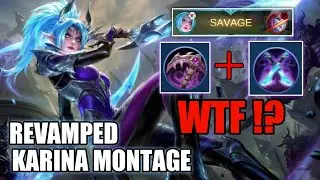 1 SHOT KILL REVAMPED KARINA MONTAGE | MLBB