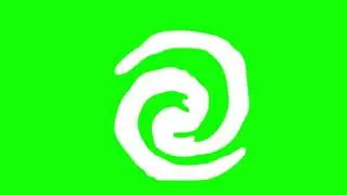 Liquid Spiral Element - Green Screen Animation