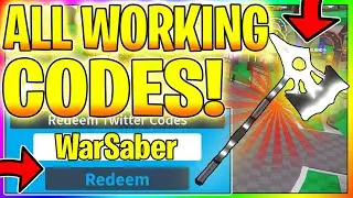 ALL *NEW* SABER SIMULATOR CODES *ALL WORKING* 2020 ⚔️WAR SABER⚔️ Roblox Codes