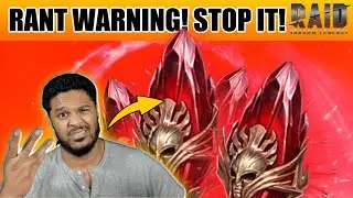 SUPER RANT WARNING! THIS MAY TRIGGER YOU! Raid: Shadow Legends