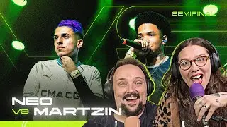 NEO VS MARTZIN | SEMIFINAL - PLAYOFFS | #FMSBRASIL2024  - CASAL REACT