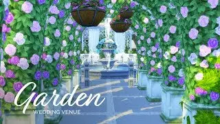 Sims 4  |  Speedbuild  |  Wedding Venue Series - Botanical Garden