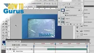 Photoshop Video Editing : How to Save Video and Animation  - CC CS6 CS5 Tutorial