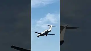 Pilatus PC-24 Jet Landing Toronto