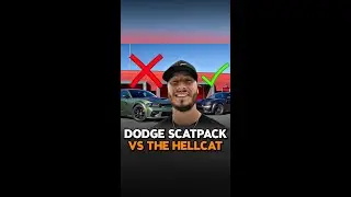Judah on Dodge Hellcat VS Scat Pack