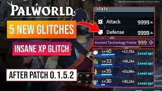 Palworld 5 New Glitches After Patch 0.1.5.2 | Insane XP Glitch | Money Farm!