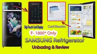 SAMSUNG 192 L Direct Cool Single Door 4 Star Refrigerator | Curd Maestro | Digi Touch Cool | Fridge