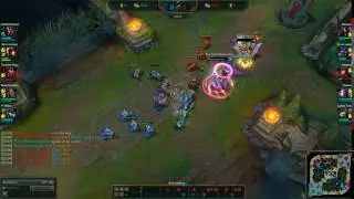 Ahri early kill on Yasuo, 7.9 plat