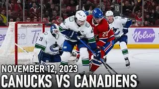 BACK ON TRACK // Canucks vs Canadiens Post-Game