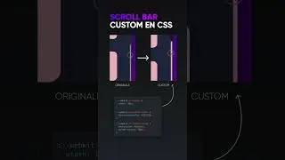 Custom scroll bar with CSS