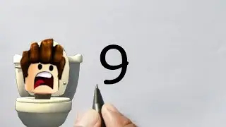 SEDIHH, angka 9 menjadi gambar roblox @Horangi99 disumpah jadi SKIBIDI hantu jamban !!