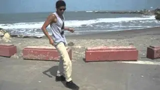 young sheloon in the beach l@zebasnavasl #team vintage  footwork