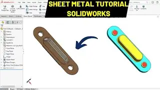 Sheet Metal Emboss Forming Tool in SOLIDWORKS | Robo CAD
