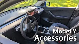 Our Tesla Model Y Accessories - the good, interesting, and my weird favorite!