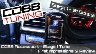 COBB ACCESSPORT STAGE 1 TUNE - 15-20 SUBARU WRX