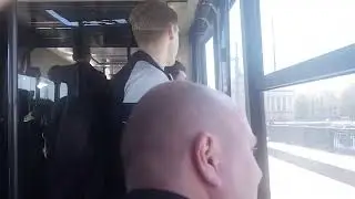 Ikarus - 435 на дворцовом мосту