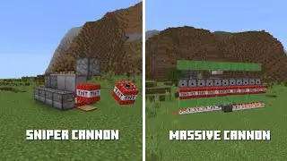 4+ Easy cannons build tutorials in Minecraft