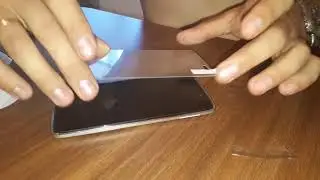 КАК НАКЛЕИТЬ ЗАЩИТНОЕ СТЕКЛО НА ТЕЛЕФОН. САМЫЙ ЛЁГКИЙ СПОСОБ