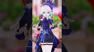 【Genshin Impact MMD】 陽キャJKに憧れる陰キャJKの歌 [Furina]