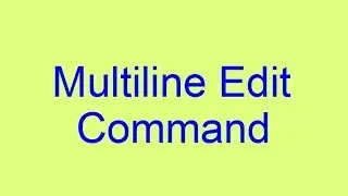 Multiline Edit Command in Autocad  II Hindi/Urdu Tutorial