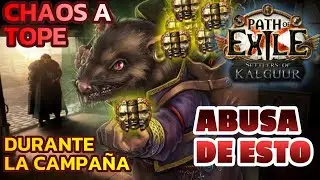 💲APROVÉCHALO‼‼LA RATA DE LOS CHAOS Llueven chaos en los actos #pathofexile #arpg
