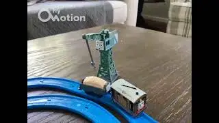 Stop Motion Capsule Plarail Test #2: Lifting and Loading