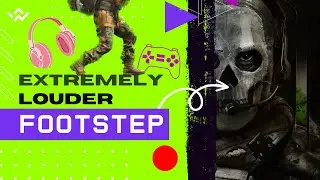 Extremely increase footstep sound for MW2 2022