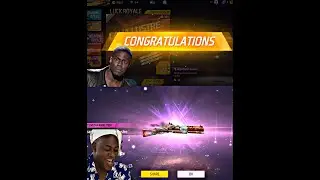New Luck Royale Event || Lava Lustre Charge Buster Gun Skin || Fee Fire || Monsters FF || #short