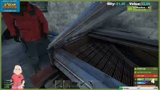 He is stuck in a piano