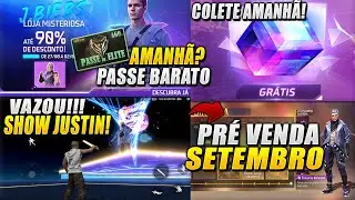 VAZOU SHOW DO JUSTIN BIEBER NO FF, PASSE BARATO, PRE VENDA SETEMBRO, CUBO MÁGICO E LOJA MISTERIOSA!