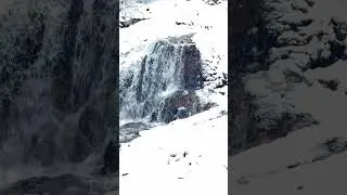 Water falls in Tromsø
